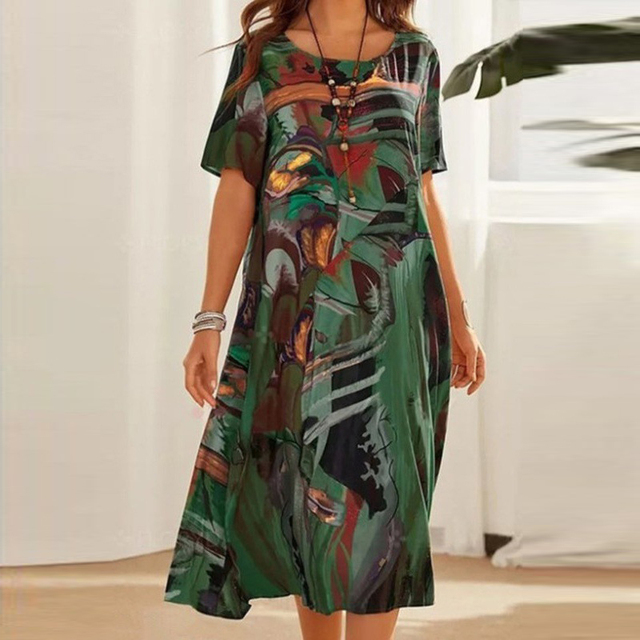 Arielle - Comfortable floral dress