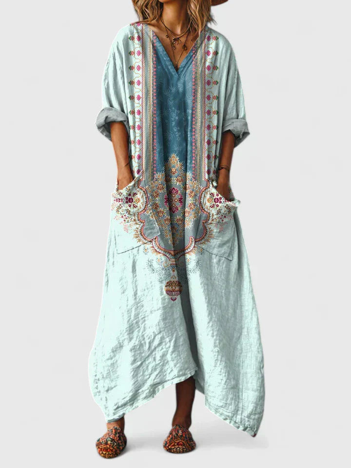 Maria – Dress with V-neck