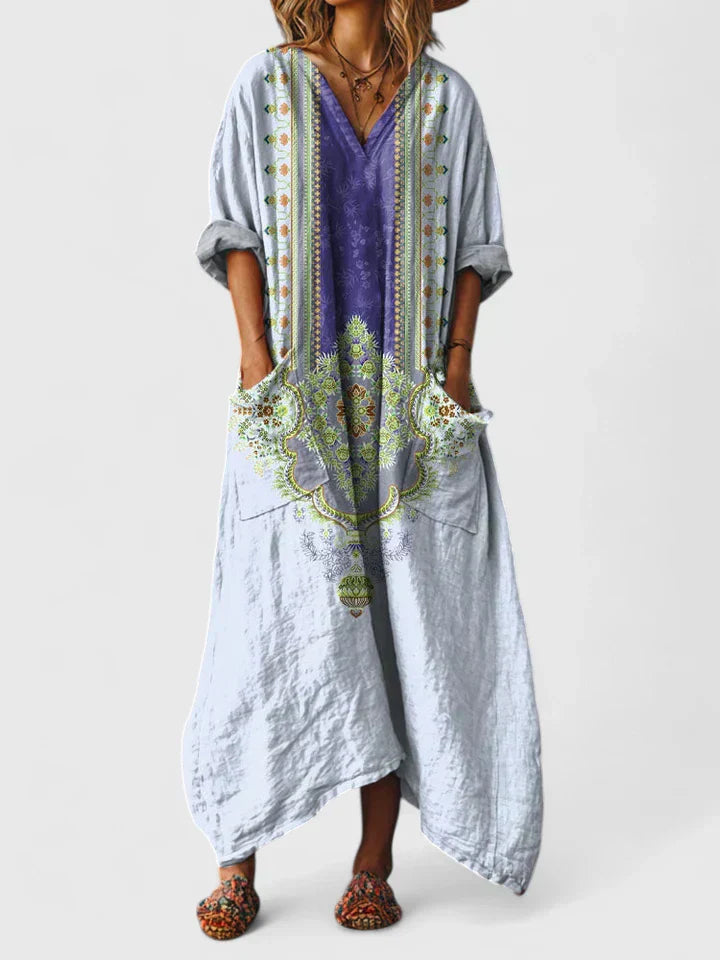 Maria – Dress with V-neck