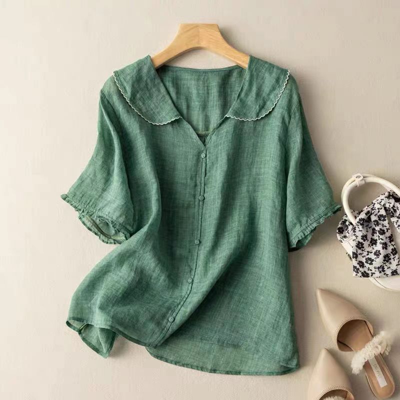 Darian - Women's Lightweight Linen Shirt