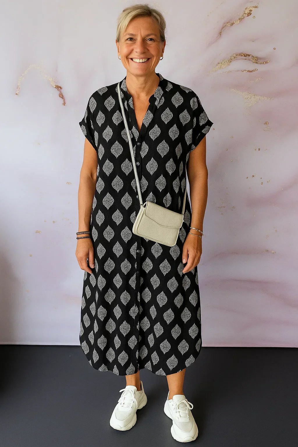 Elena – Dress with Pattern