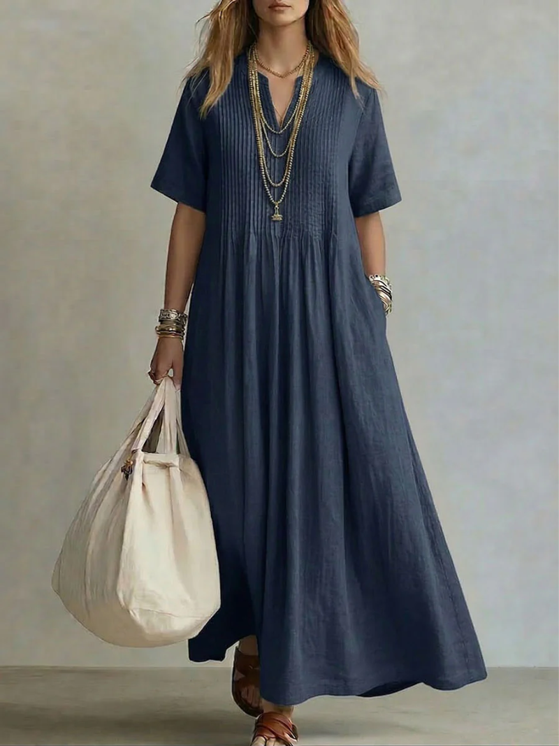 Sophie – Dress with V-neck