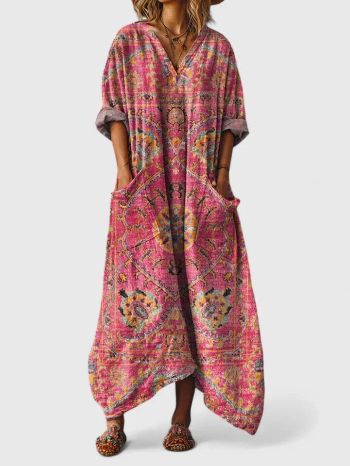 Maria – Dress with V-neck