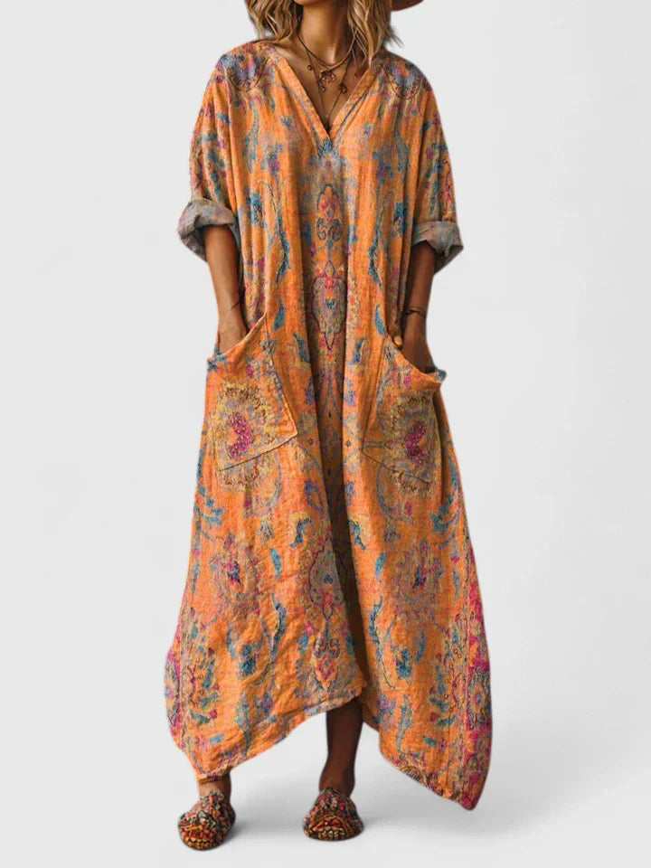 Maria – Dress with V-neck