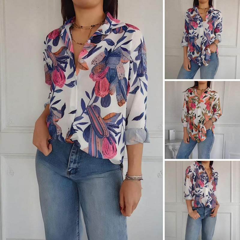 Mila - Elegant blouse in viscose