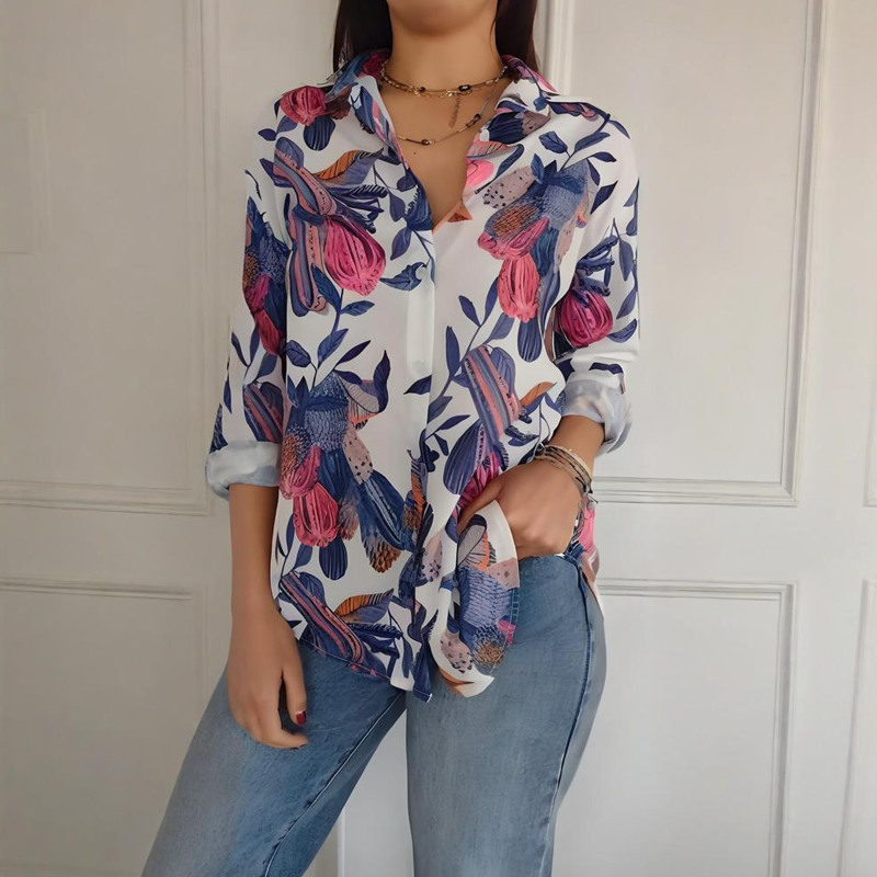 Mila - Elegant blouse in viscose
