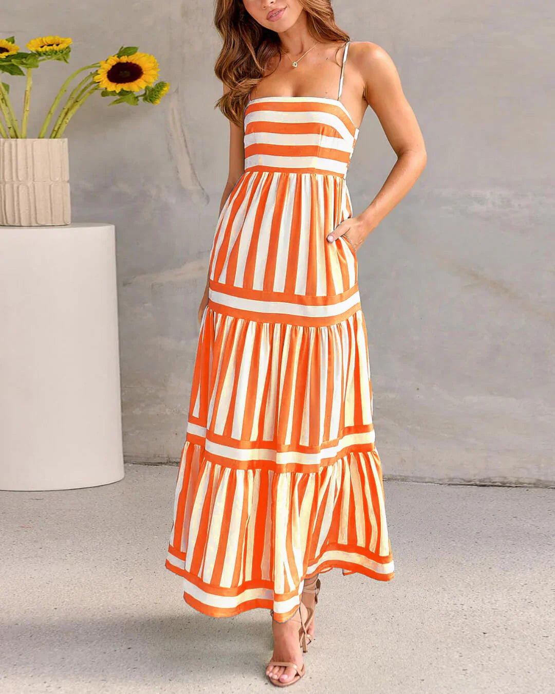 Sonia - Striped dress