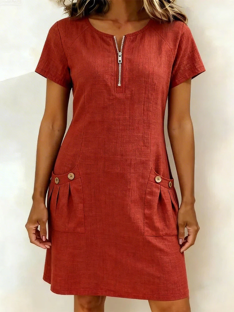 Olivia – Dress with pockets