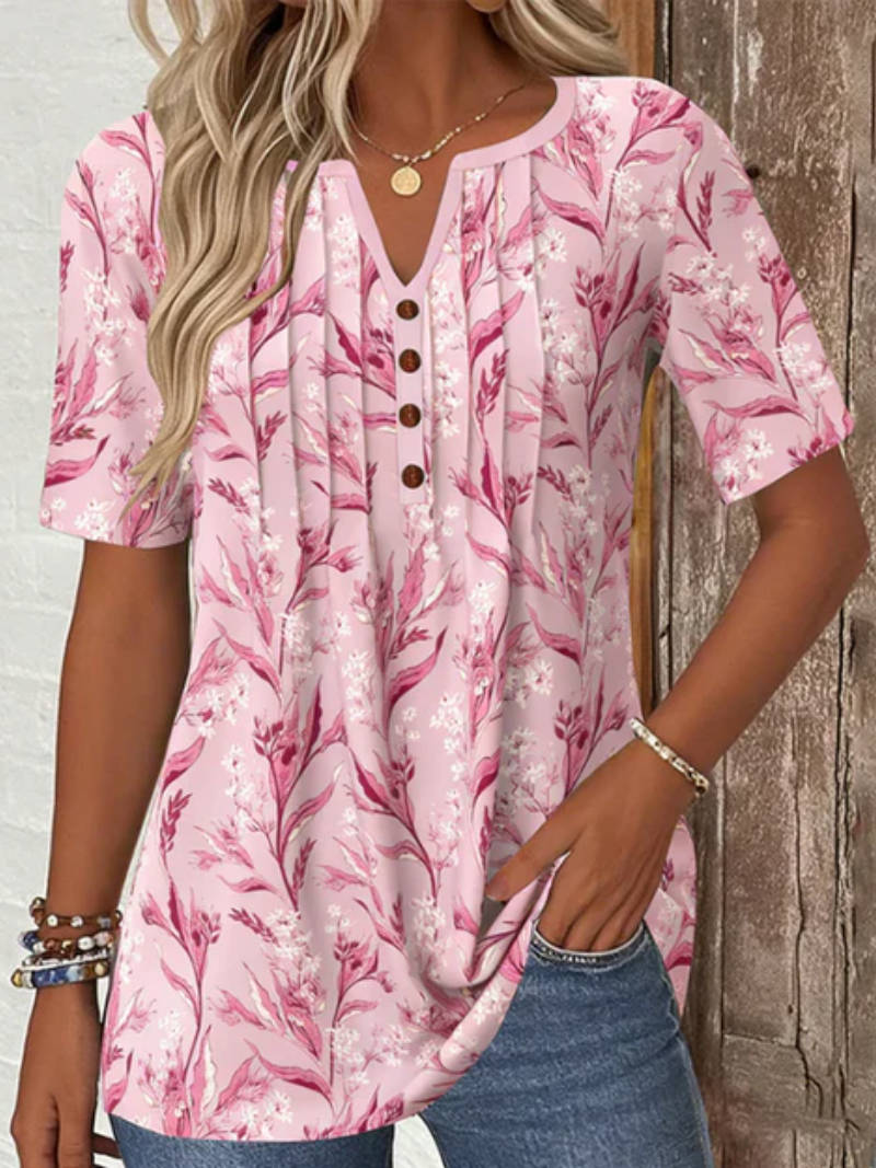 Mila – Floral Print Blouse
