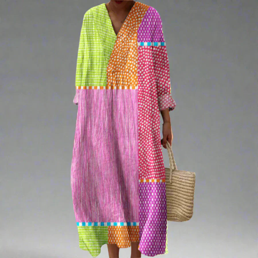 Galatea - Elegant Geometric Dress with a Modern and Unique Design