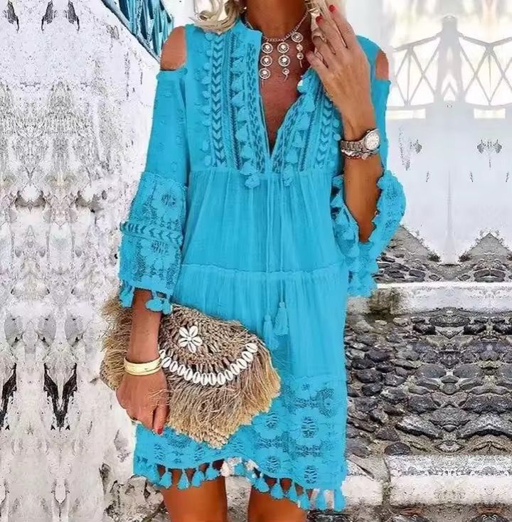 Sorelle - Elegant and Handcrafted Corfu Dress