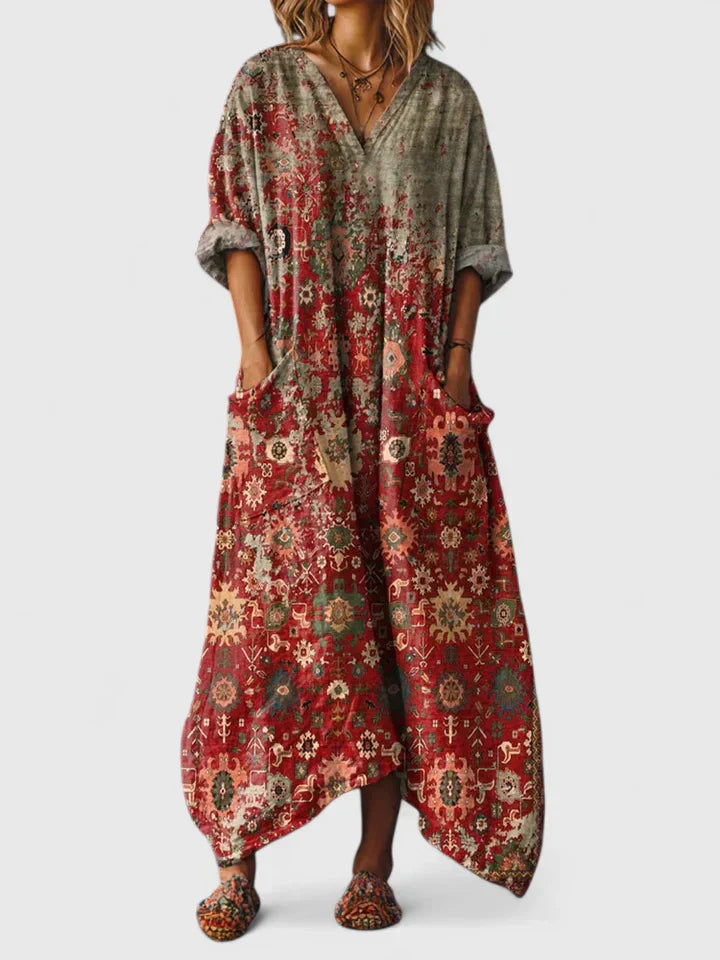 Maria – Dress with V-neck