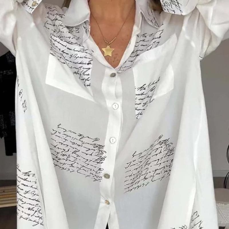 Gisandre - Women's Modern Printed Shirt
